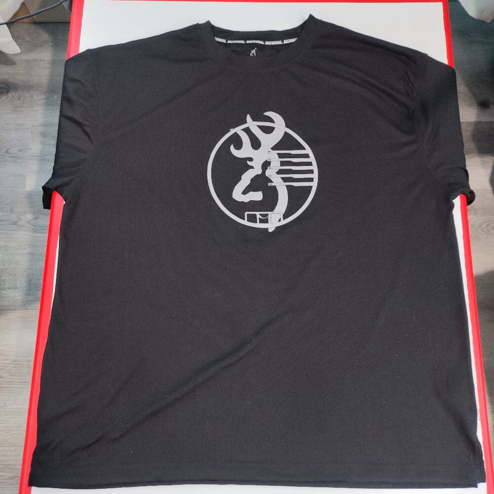 Browning short sleeve T-shirt black with graphic design men's size 2XL